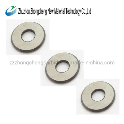 Grade Zc04 16X6X2.0 Circular Carbide Cutting Insert for Glass Cutting