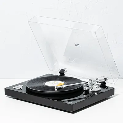 Tr-L60 Metal Platter Vinyl Record Player Turntable Vinyl Gramophone with Matte Sprayed Paint