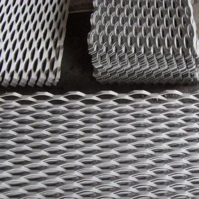 Hot Selling Powder Coated Black Aluminum Carbon Steel Expanded Mesh Sheet Metal