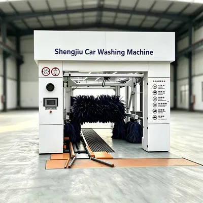Tunnel Car Washing Machine, High-Speed Car Washing Equipment, Intelligent Car Washing System