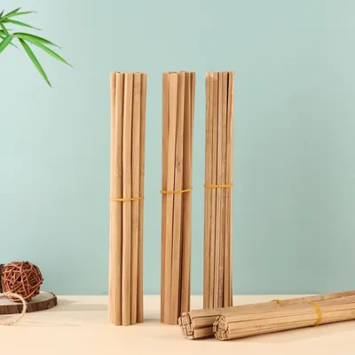 Tailored Bamboo Strips - Carbonized for Food Use with Customization Options