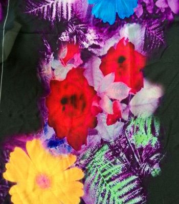 100% Poly 20d+26D Ity Chiffon Print