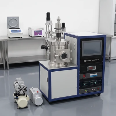 Lab Multi-Source High Vacuum Evaporation Coating Machine for Refractory Metal