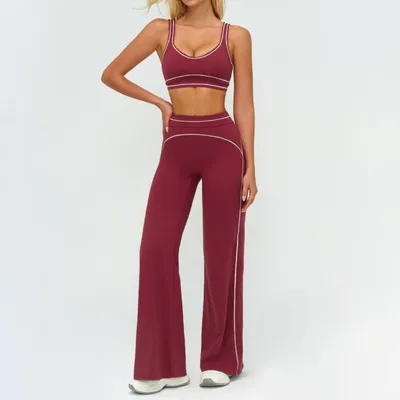 Women Sports Wear Amazon Hot- Sale Fast Dry Yoga Wear Gym Wear