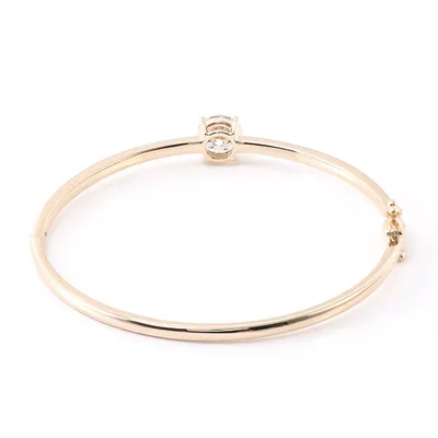 Wholesale Silver Jewelry 18K Yellow Gold Plated Vvs Moissanite Bracelet Fine Jewelry 925 Sterling Silver Bracelet