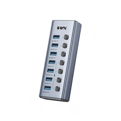 Hub USB3.0 7 in 1 Docking with 7 USB-Am 2A 7 Charging Ports