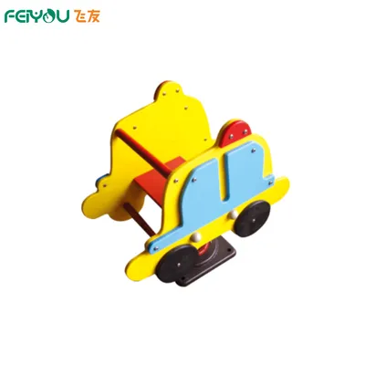 School Toy Kids Rocking Animal Toy, Indoor Game Wooden Ride on Toy, Lovely Dinosaur Design Plastic Rider
