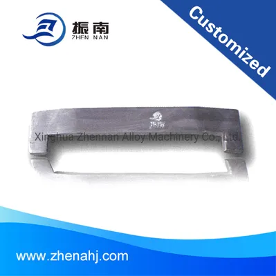 Connecting Block, Stainless Steel Sand Casting Part for Shaft Kiln of Cement Works