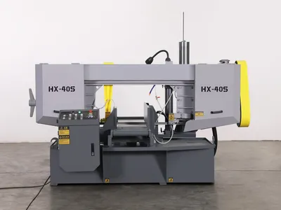 0-45 ° Angle Semi-Automatic Band Sawing Machine