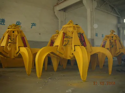 Four Rope Orange Peel Mechanical Grab for Garbage