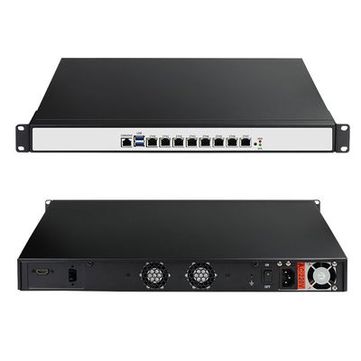 8 Gigabit LAN C236 Support 9th I3 I5 I7 Industrial Computer Fanless Mini PC Firewall PC Appliance Soft Router Support Pfsense