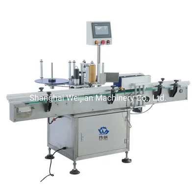 High Precision Vertical Labeling Machine for Plastic Bottles