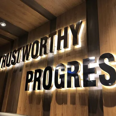 Customized Stainless Steel Backlit LED Letter for Shop Signs Business Logo Signage