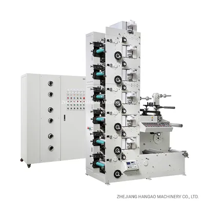 6 Color Roll to Roll Sticker UV Label Printing Machine with Die Cutting