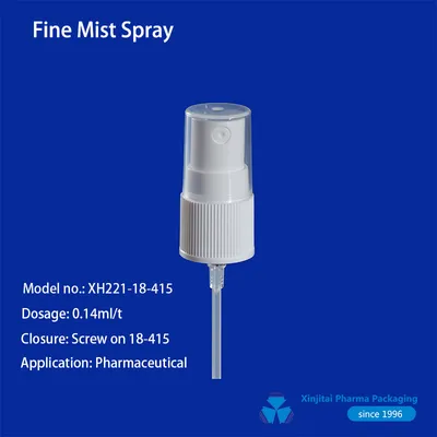Plastic 18mm 20mm Topical Skin Fine Mist Sprayer for Propolis Spray