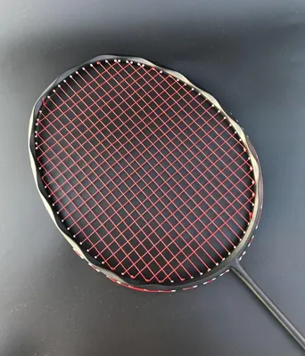 Wave Carbon Fiber Badminton Racket Customize, Light Weight Badminton Racket Professional, Racket Badminton