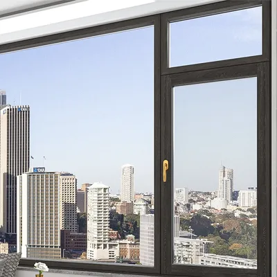 Precision Aluminum Casement Window for Minimalist Interior