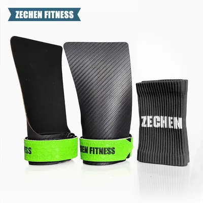 Gym Wod Pull up No Hole Calleras Kevlar Gymnastics Hand Grips Crossfit Grips Chalkless Grip Leather Palm Grips