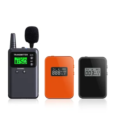 2.4GHz Wireless Simultaneous Interpretation Museum Audio Tour Guide System Factory Plant