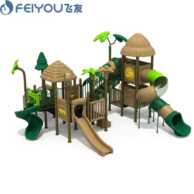 Multifunctional Metal Outdoor Playground Plastic Toys Equipment Children Outdoor Playground for Hot Sale