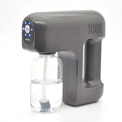 Wireless Handheld Nano Spray Gun Portable Blu-Ray Disinfection Nano Sterilizing Steam Gun