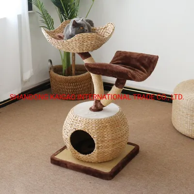 Sisal Large Cat Tree High Integrated Multi-Layer Cat Tree Pet Products