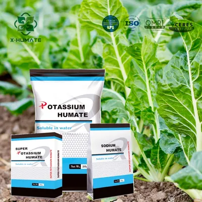 Humic Acid Fulvic Acid Organic Certificed Soil Amendment From Leonardite Source
