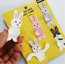 Creative Rabbit Greeting Card for Gift