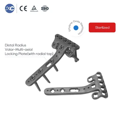 High Quality Orthopedic Distal Radius Locking Plates for Wrist Fixation