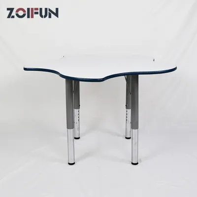 Kindergarten Nursery Preschool Classroom Furniture; Activity Height Adjust Table and Top