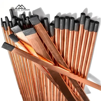 Copper Coated Carbon Arc Gouging Rod Gouging Electrode for Air Arc Cutting and Welding