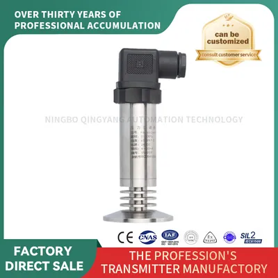 Flat Film Level Pressure Transmitter 50.5 Standard Clamp and Isolation