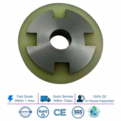 Anti-Delamination Thermal Bonding PU Coated Wheel