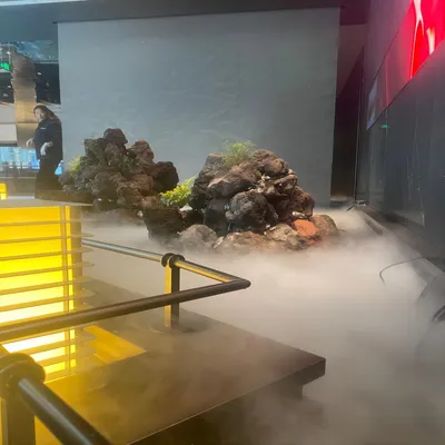 Indoor Fountain Steel Mesh Curtain Water Curtain Wall for Decorative
