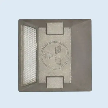 Aluminum Road Stud with Single Plastic Reflector (TR605)