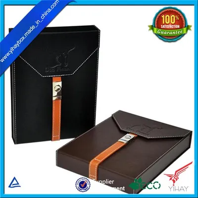 Customized Cigar Leather Wraps Boxes Wholesale in Guangzhou