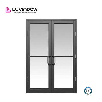 High Performance Airproof Customer Made Windows and Doors Folding Showroom Glass Door 110s