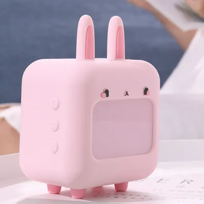 Amazon Colorful Silicone Alarm Clock and Night Light Exclusive to Cute Babies