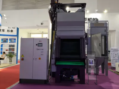 Taa Brand Rubber Belt Shot Blasting Machine Supplier Tumble Shot Blasting Machine