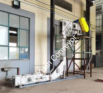 Scraper Chain Conveyor Perpendicular Convey The Mud/Powder