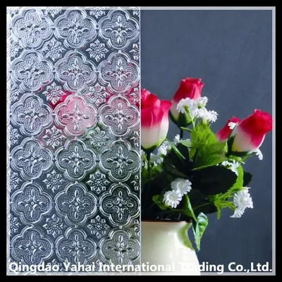 Flora Patterned Clear Float Glass