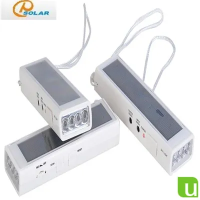 Solar LED Torch with Radio