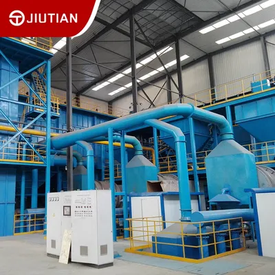 Professional Mining Slag Fly Ash Drum Drying Equipment