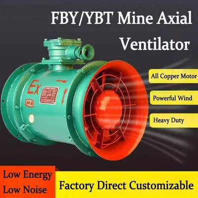 2.2kw Coal Mine Tunnel Local Ventilator
