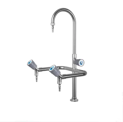 Stainless Steel Faucet Triple Outlet