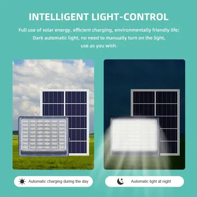 Good Price Cheap Bright Customizable Square Solar Flood Light