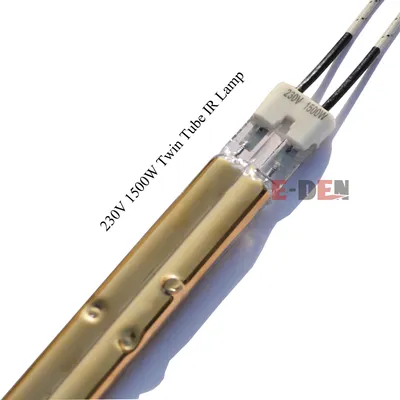 Halogen IR Heating Tube 230V 1500W Infrared Heater Tube