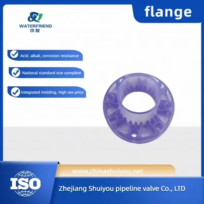 National Standard High Quality PVC Fittings Industrial Plastic Flanges