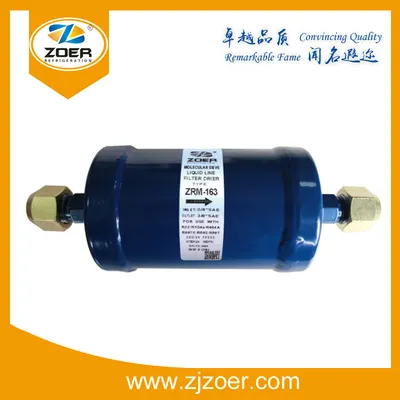 Refrigeration Spare Parts Filter Drier with Nuts (ZRM-163)