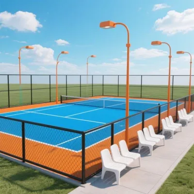 Low Maintenance Cost, Resistant to Trampling, Non-Deformation, Anti-Pollution, Easy to Manage, Quick Drainage, Stable and Firm, Slurry Tennis Court